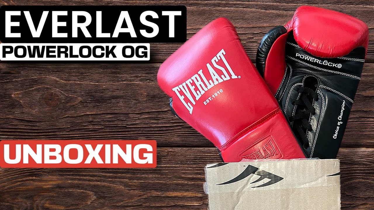 Everlast Powerlock OG Pro Training Gloves Unboxing