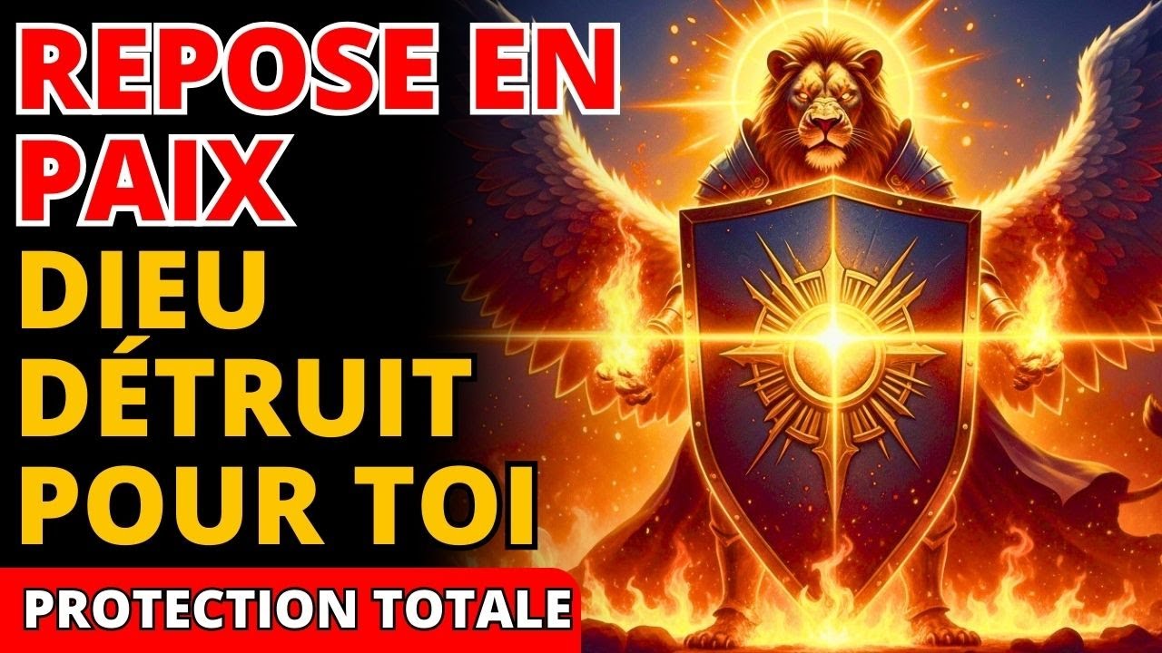 🔥 Reposez-vous Ce Soir : Pendant Que Vous Dormez, Dieu DÉTRUIT Toute Malédiction Familiale