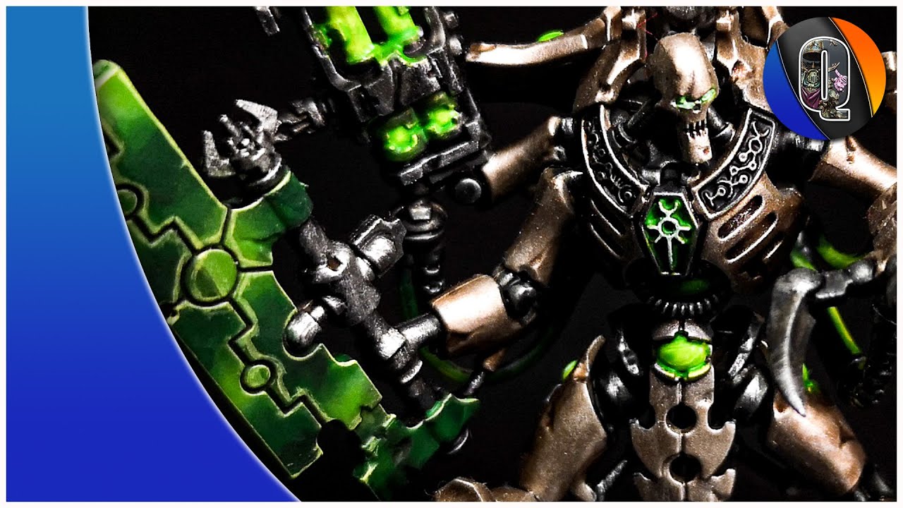 How to Paint: Skorpekh Lord - Necrons - Warhammer 40k Indomitus - Quayjin