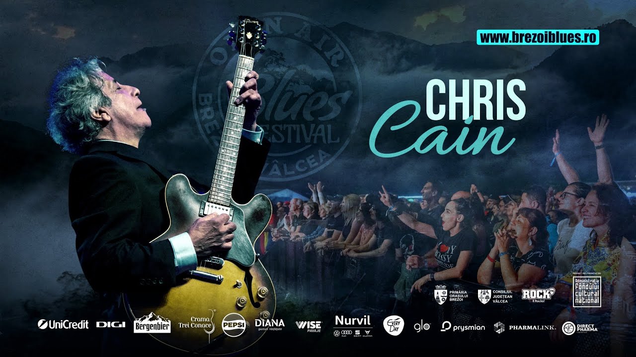 Chris Cain (USA) - Live @ 𝐎𝐩𝐞𝐧 𝐀𝐢𝐫 𝐁𝐥𝐮𝐞𝐬 𝐅𝐞𝐬𝐭𝐢𝐯𝐚𝐥 𝐁𝐫𝐞𝐳𝐨𝐢  2024/ 𝐑𝐨𝐦𝐚𝐧𝐢𝐚