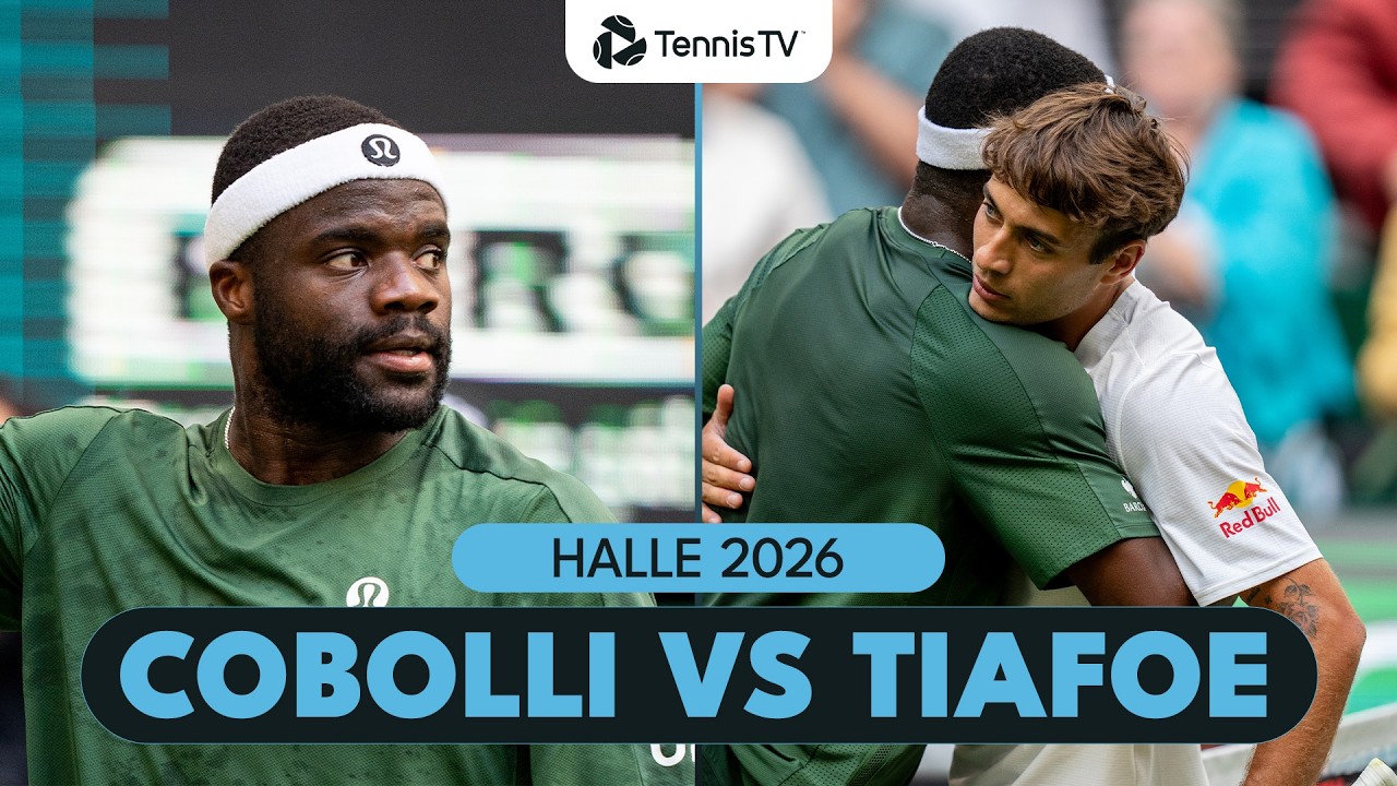 Flavio Cobolli Faces Frances Tiafoe In Halle First Round 🔥 | Halle 2026 Highlights