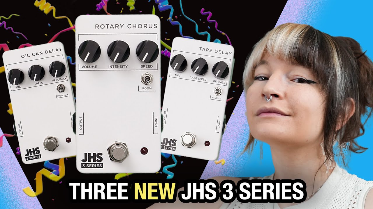 $99 JHS 3 Series Rotary Chorus / Tape Delay / Oil Can