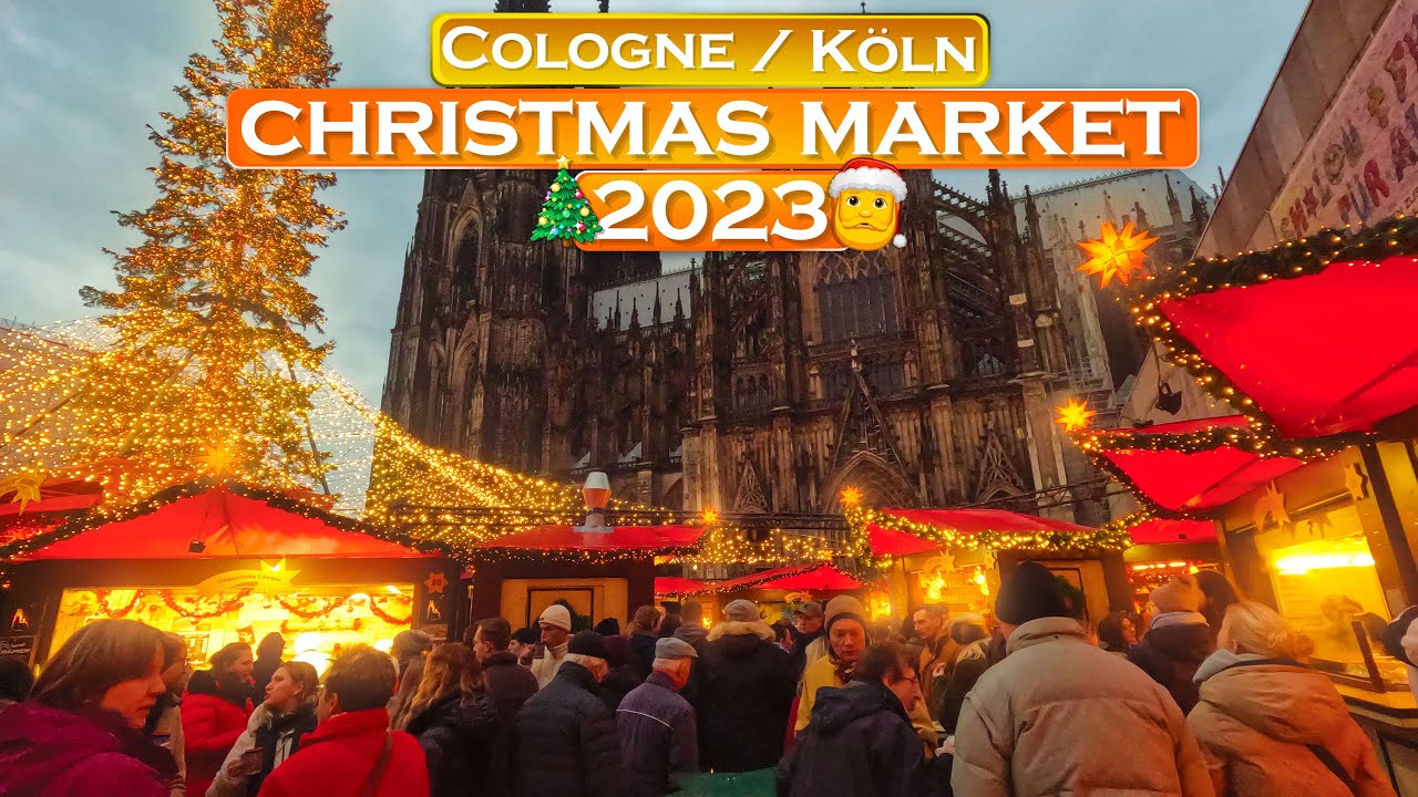 Кельн Германия Рождественский рынок 🎄 2023 - Weihnachtsmarkt