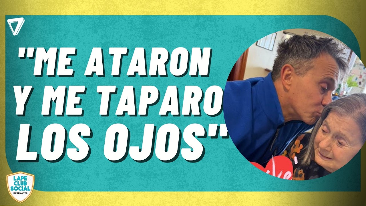 Gladys relata el violento robo en la casa de Sergio Lapegüe