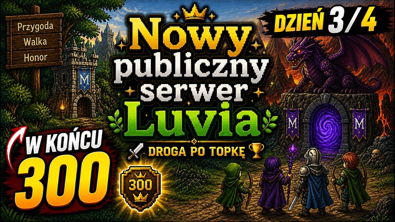 Margonem - Luvia, dzień 3/4 - topka dobita!