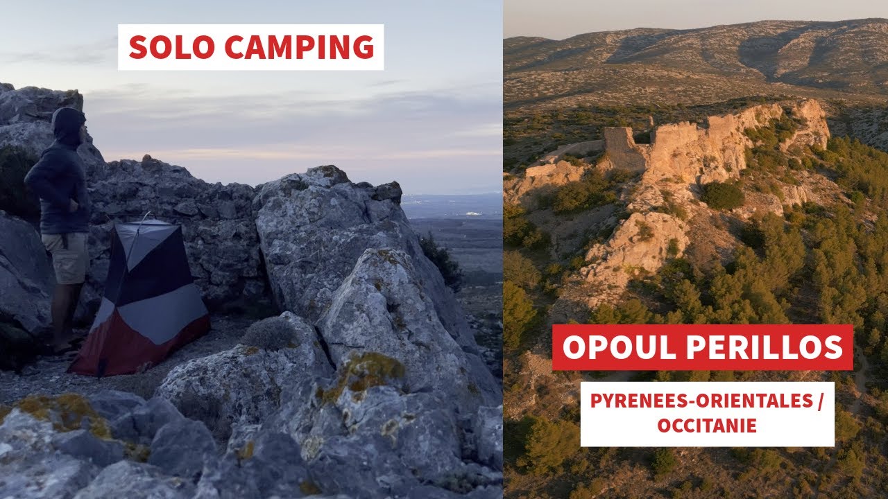 Opoul Perillos, 1 night solo camping 🏕️