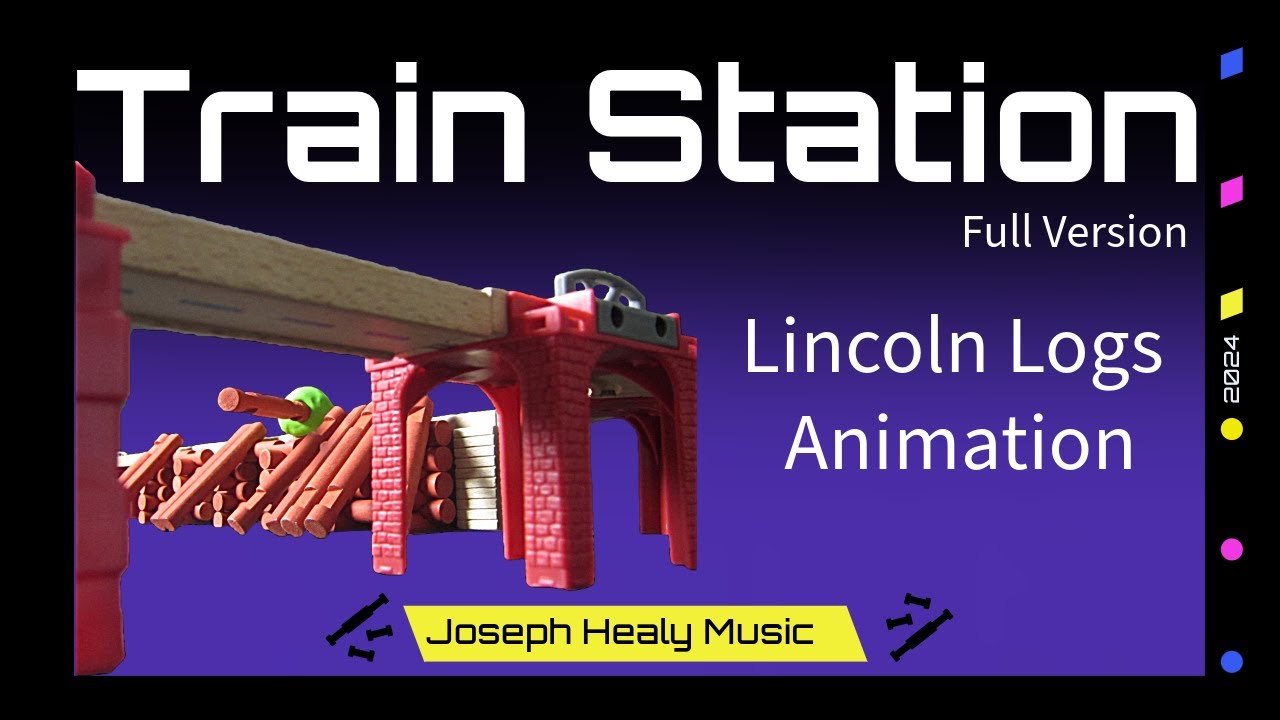 Epic Train Station Built with Tiny Builders
