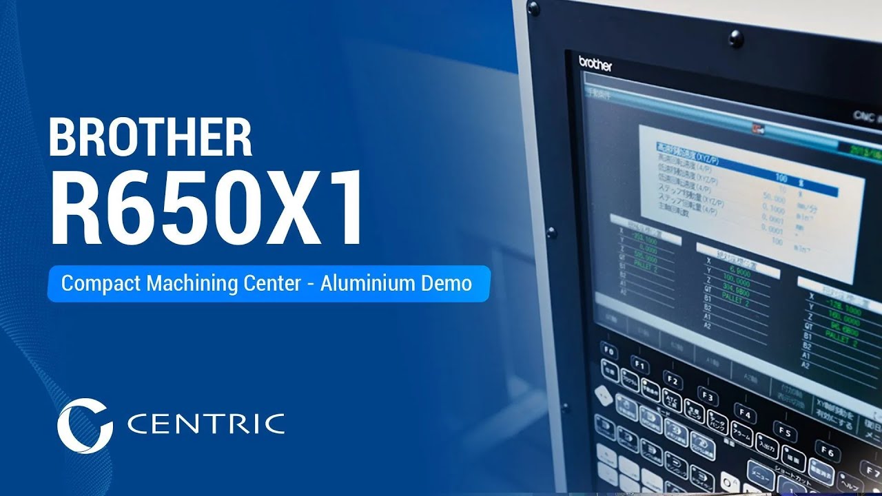 Brother  R650X1 - Compact Machining Center - Aluminium Demo