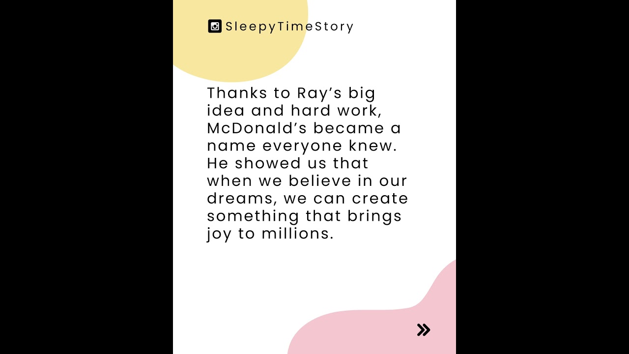 Ray Kroc: The Man Who Made McDonald  #bedtimestories #familytime #learnthroughstories