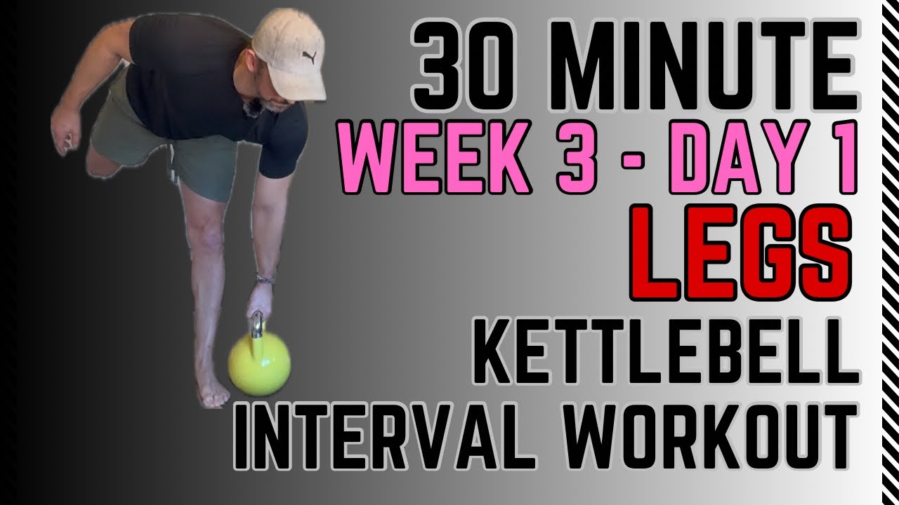 #229: 30 Min Interval Progressive Overload Week 3 Day 1 - Legs