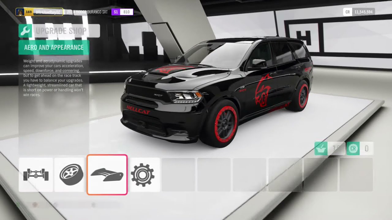 2018 Dodge Durango SRT  Forza Horizon 4  Race Build and Tune