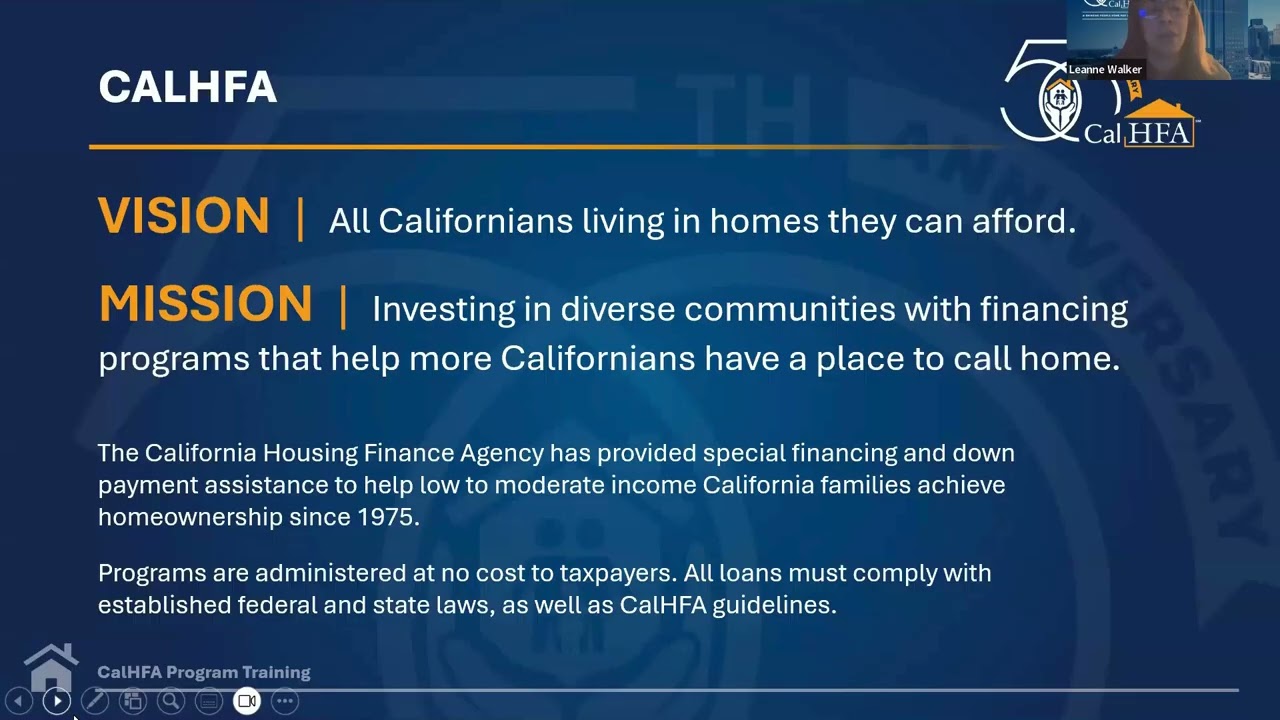 CalHFA DPA & Dream For All 2026 Your Path to Homeownership — Live with Leanne Walker