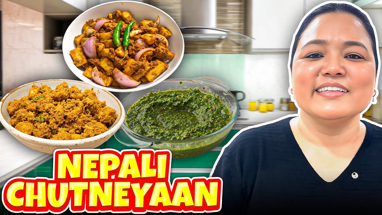 Diwali Party Mein Maine Banayi Nepali Chutneyaan 😋