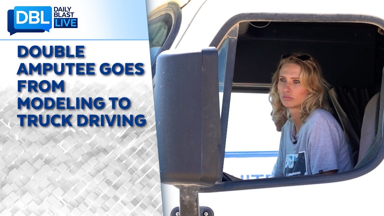 Lexie Bader Is A Double Amputee Who Is Hoping To Become A Truck Driver