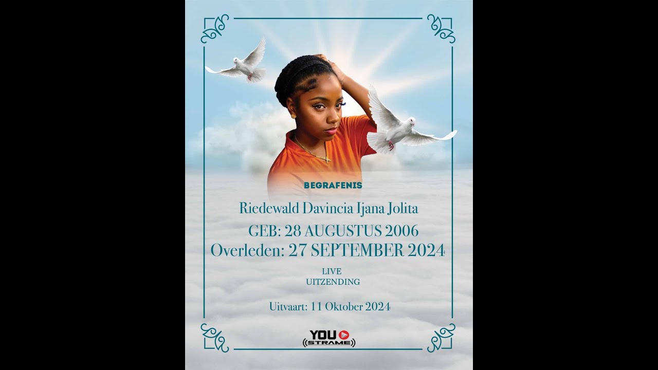 Begrafenis van Riedewald Davincia Ijana Jolita