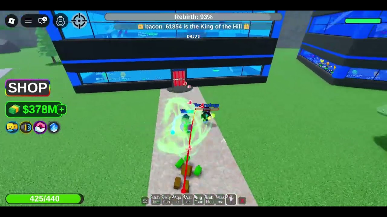PvPing People With The New OP Water Element In Elemental Tycoon