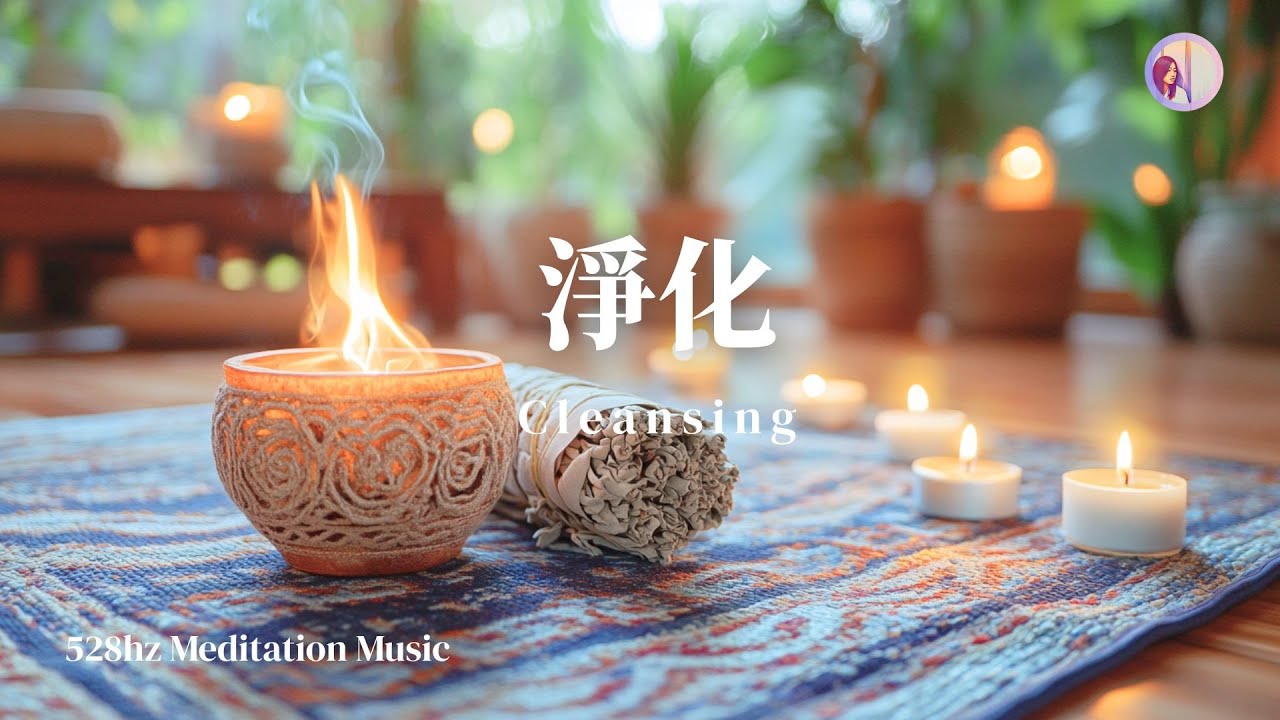 528Hz冥想音樂：淨化．空間 磁場 房間/客廳/辦公室）｜亞蒂絲冥想 #淨化空間 #放鬆音樂 #靜心音樂
