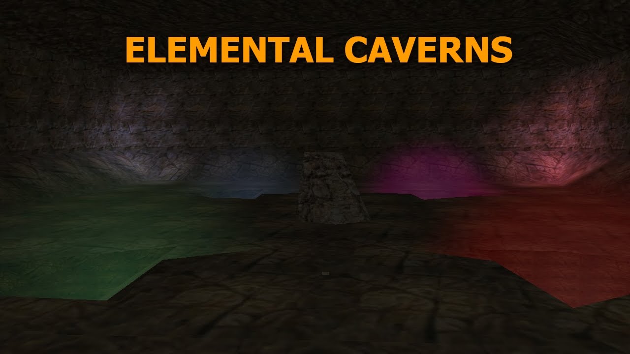 Elemental Caverns Quest | Asheron's Call Gameplay
