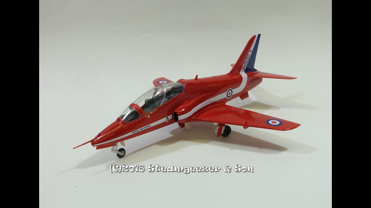 Building with a Beginner - The Revell 1/72 BAe Hawk T.MkI