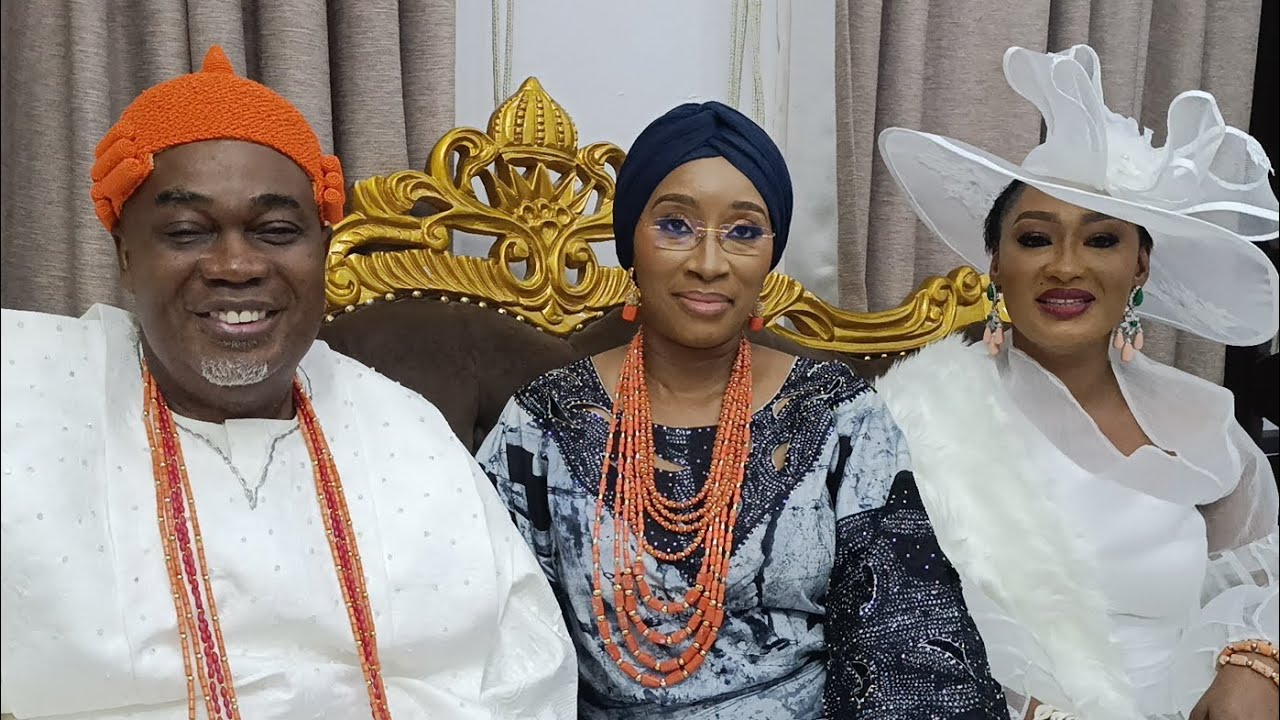 OONI OF IFE'S OLORI ADERONKE DANCING WITH OLORI OMOLARA MCGREGOR