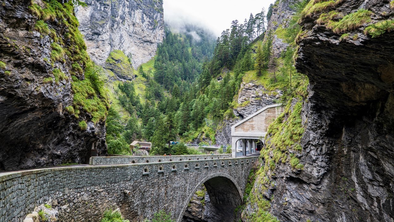 Viamala szurdok - Viamala Gorge ny