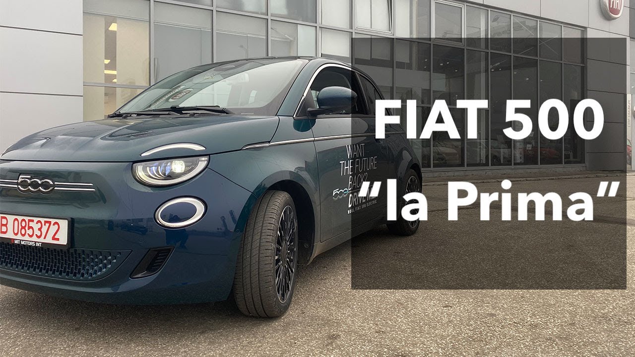 Fiat 500 electric - mașină mică cu baterie mare