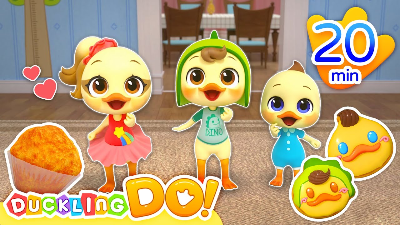 Where Did the Muffins Go? + More | Nursery Rhymes & Kids Song | Duck Video For Babies