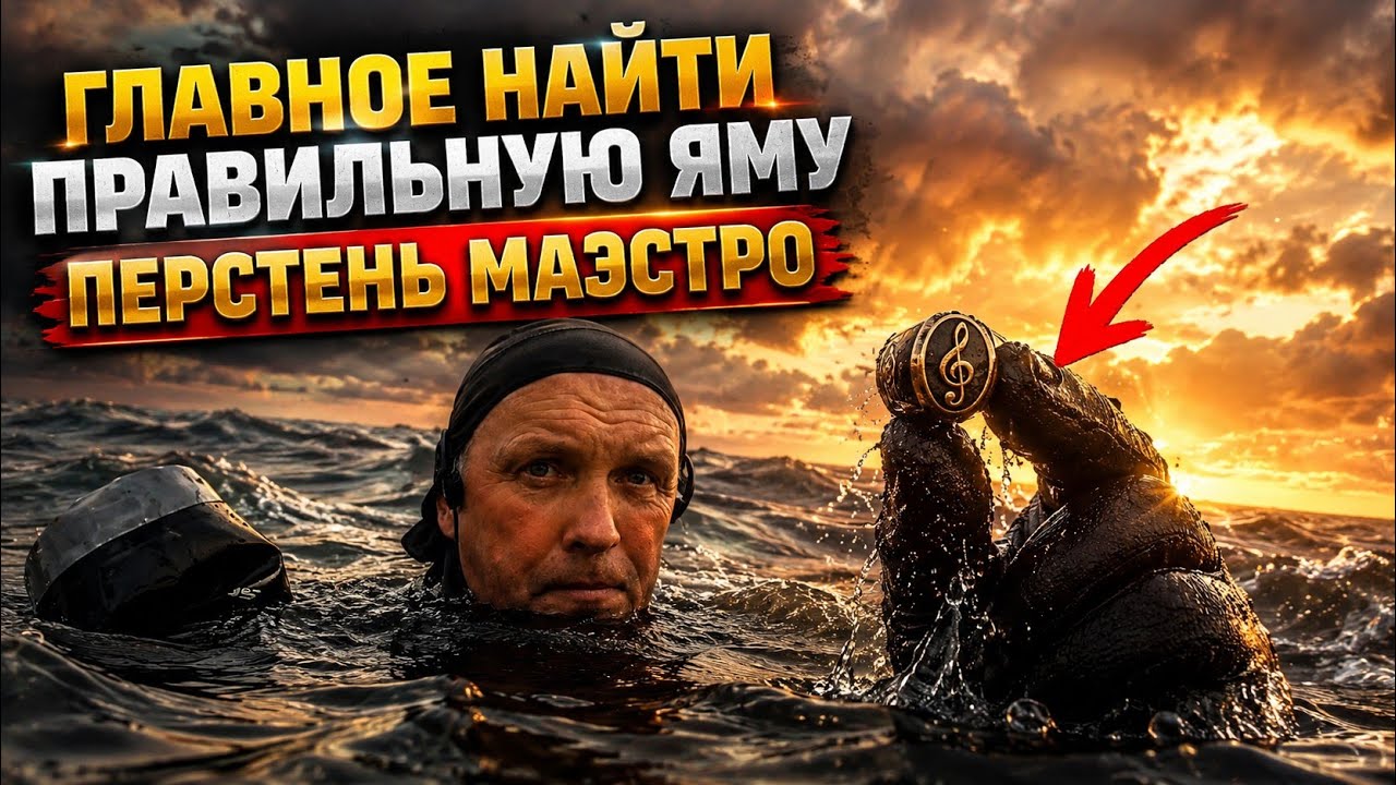 ГЛАВНОЕ НАЙТИ ПРАВИЛЬНУЮ ЯМУ.  ПЕРСТЕНЬ МАЭСТРО