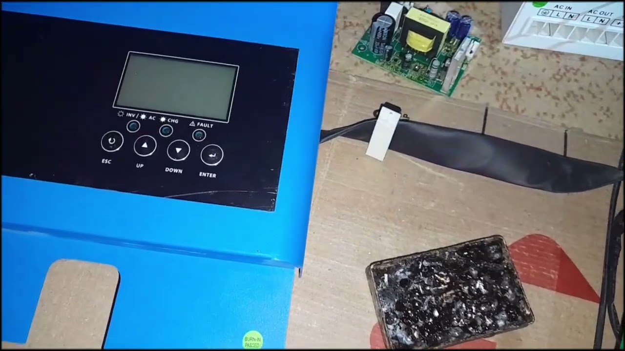 Ремонт Anenji 6,2kw,08;03 error ,детектив...