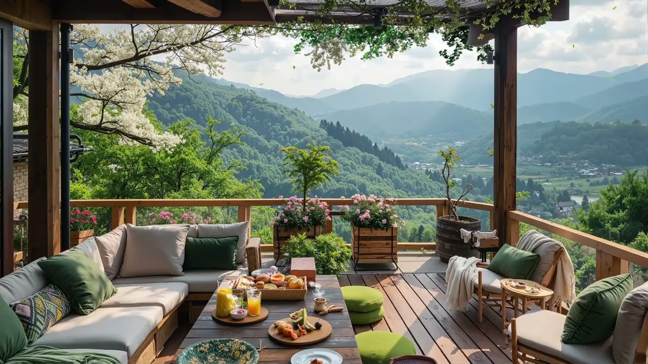 Morning Jazz on the Porch ☀️ Smooth Sax & Piano for Coffee, Relaxing, Focus & Sunny Vibes
