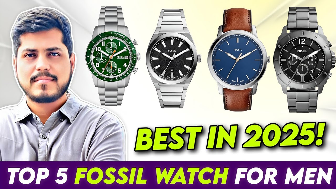 Top 5 Best Fossil Watch In India 2025 | Fossil Analog Watches Price | Premium Watches For Men 2025