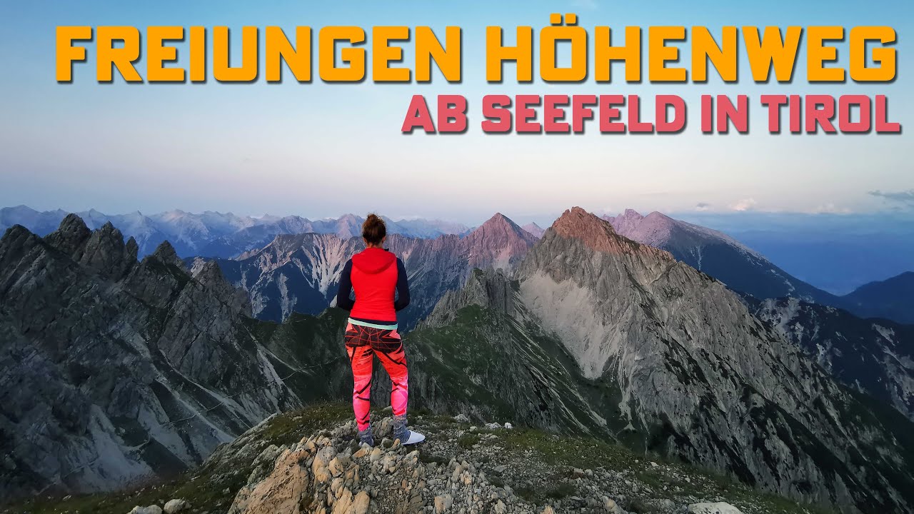 Wanderung im Karwendel - der Freiungen Höhenweg (Nördlinger Hütte)