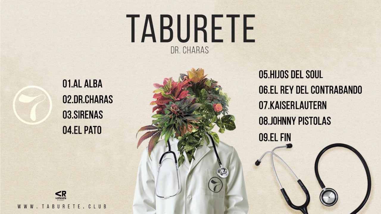 Taburete - Dr. Charas (Álbum Completo)