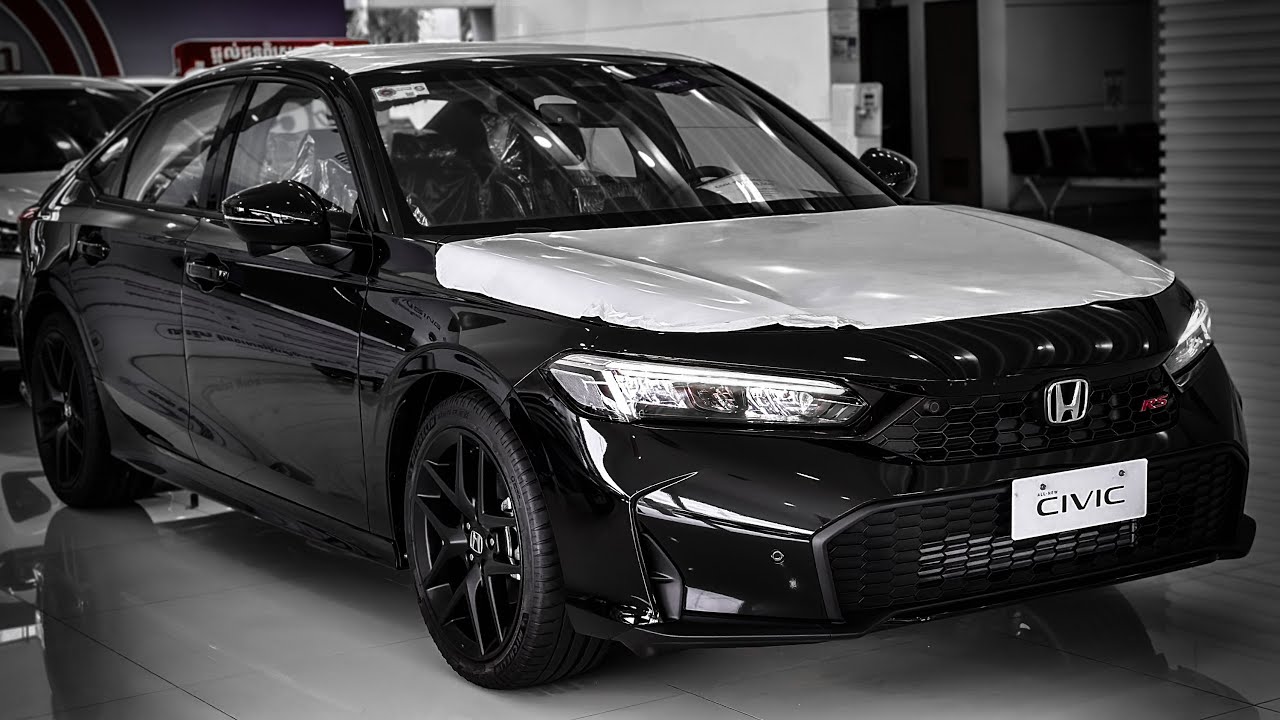 New 2025 Honda Civic RS - Turbo Luxury and Comfortable Sedan | Exterior interior 