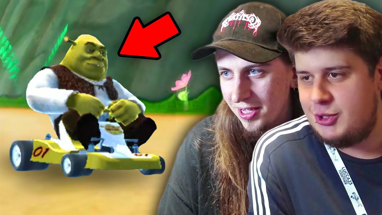 MARIO KART ma puoi usare SHREK