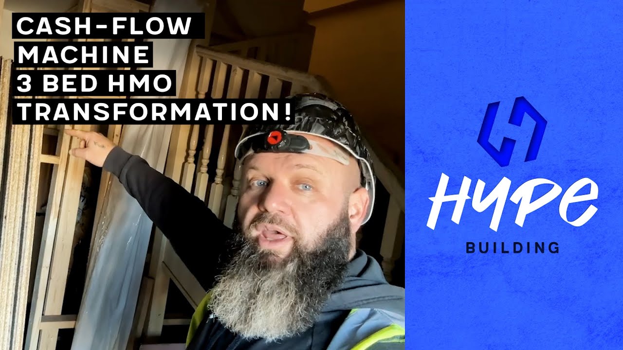 Трансформация 3-комнатной квартиры в HMO с помощью Cash Flow Machine! — из коммерческой в ​​жилую.
