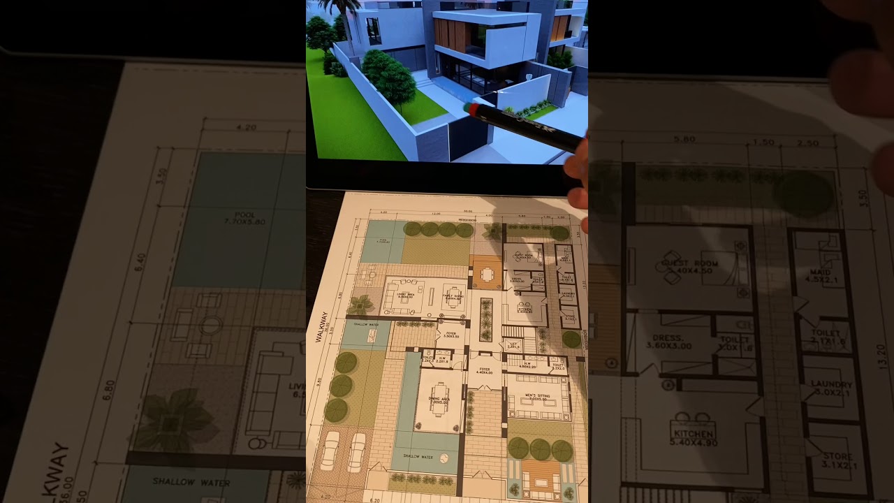 مشاركة المعماري عزام السبيعي في مبادرة تعديل المخططات مع المهندس مساعد القفاري