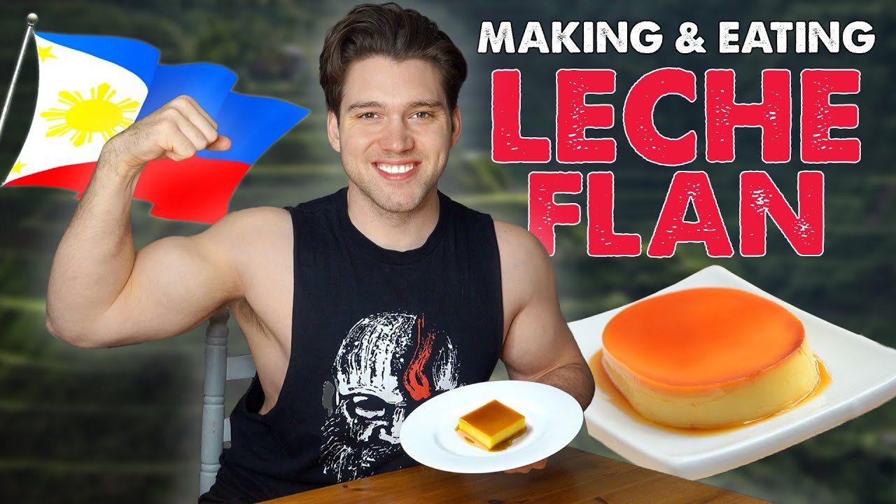MAKING LECHE FLAN! FILIPINO DESSERT! Food From The Philippines!