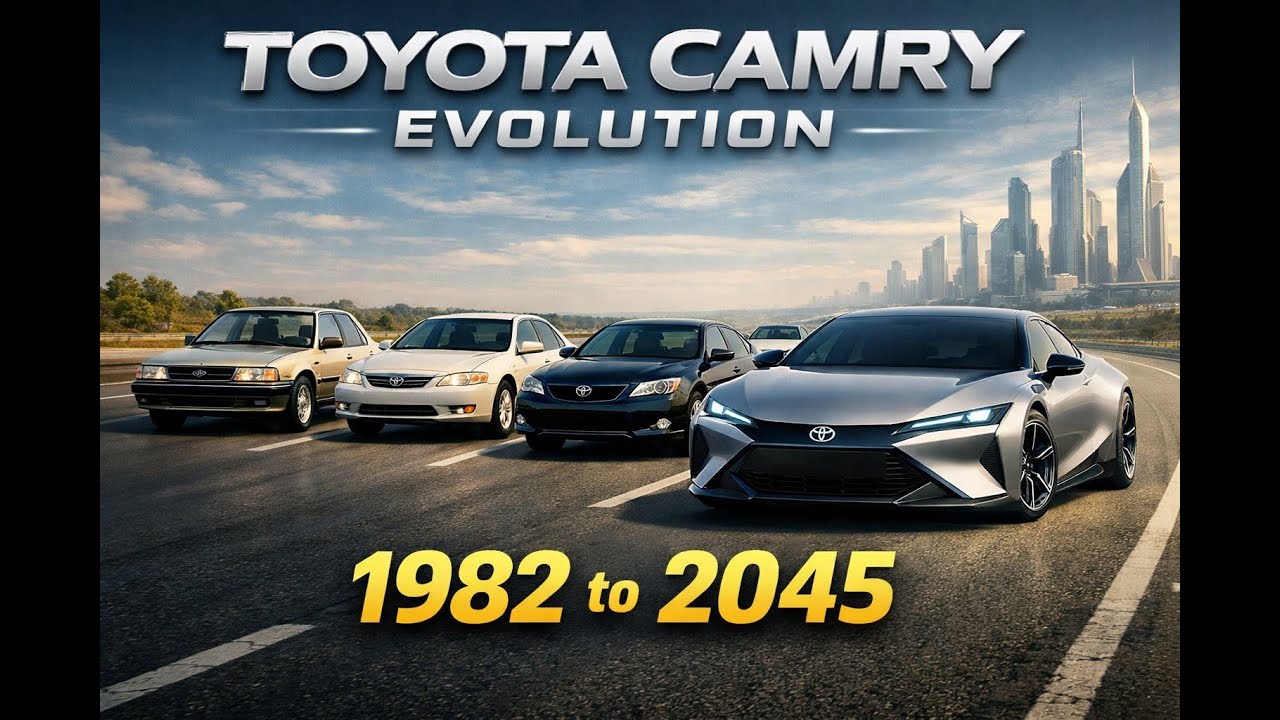 The Evolution of Toyota's Most Popular Sedan