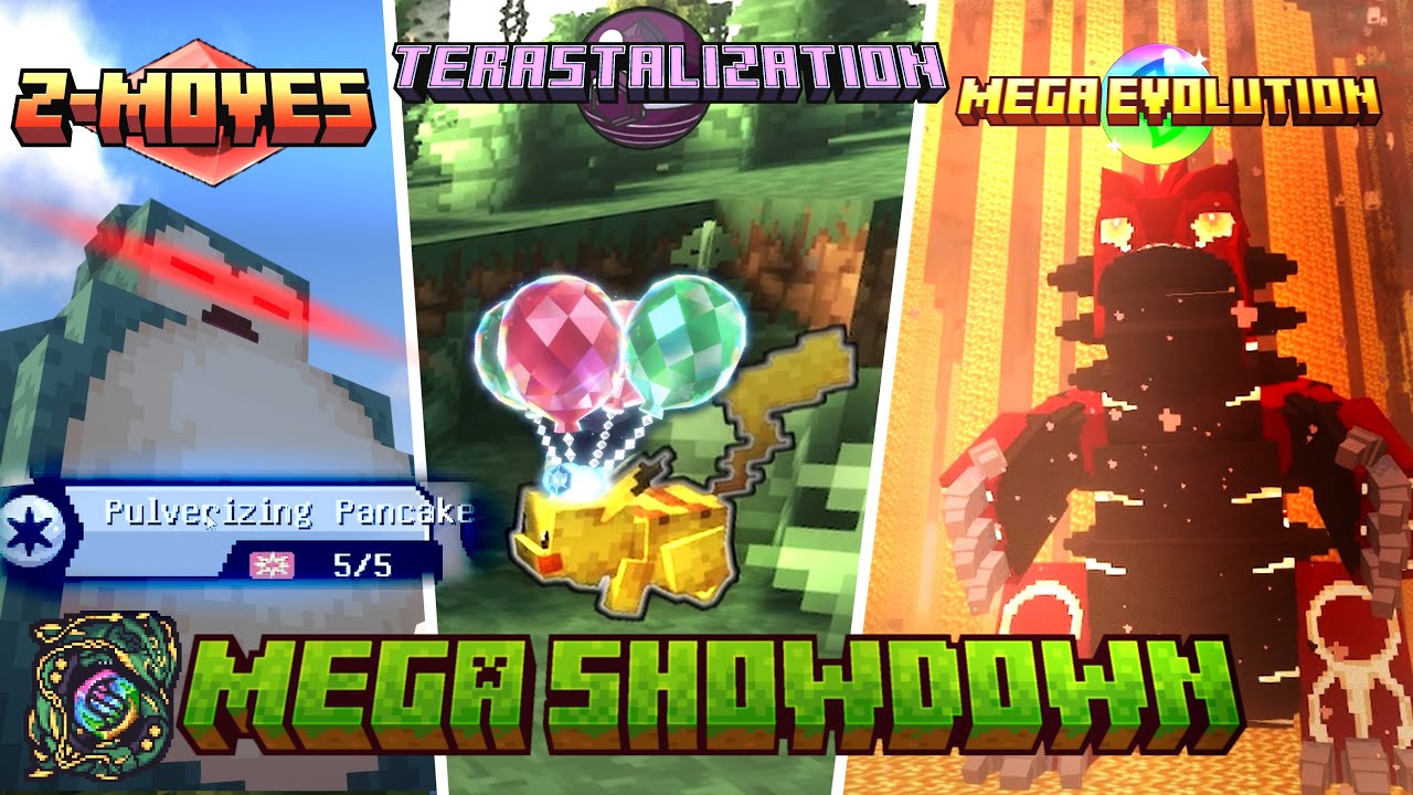 ЭТО ЛУЧШИЙ мод Cobblemon ВСЕГДА! РУКОВОДСТВО ПО Mega Showdown! (СМОТРИТЕ ОПИСАНИЕ)