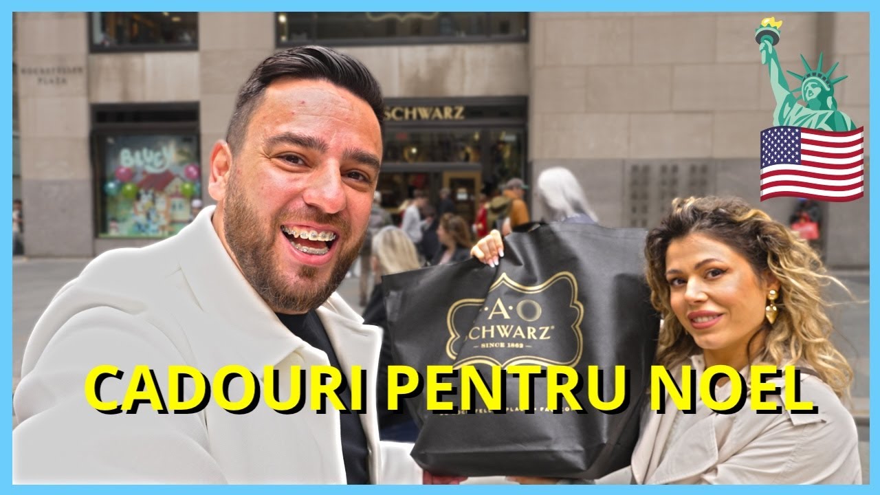 CE CADOURI I-AM LUAT LUI NOEL DIN CEL MAI CUNOSCUT MAGAZIN DE JUCĂRII DIN NEW YORK