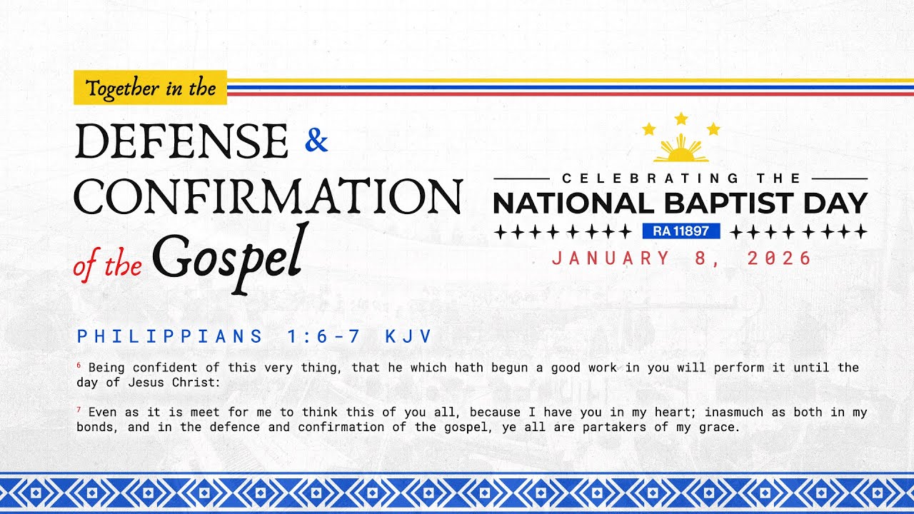 National Baptist Day 2026 | 08 January 2026