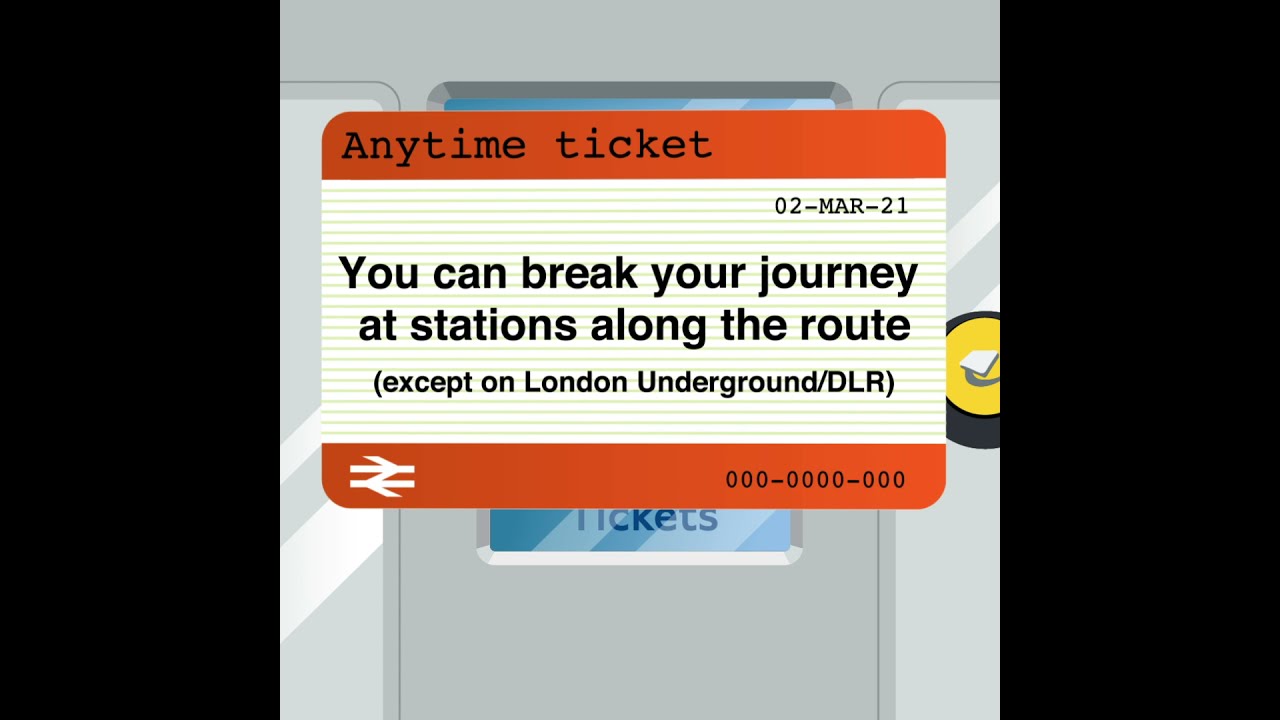 Know Your Rail Rights: Anytime tickets