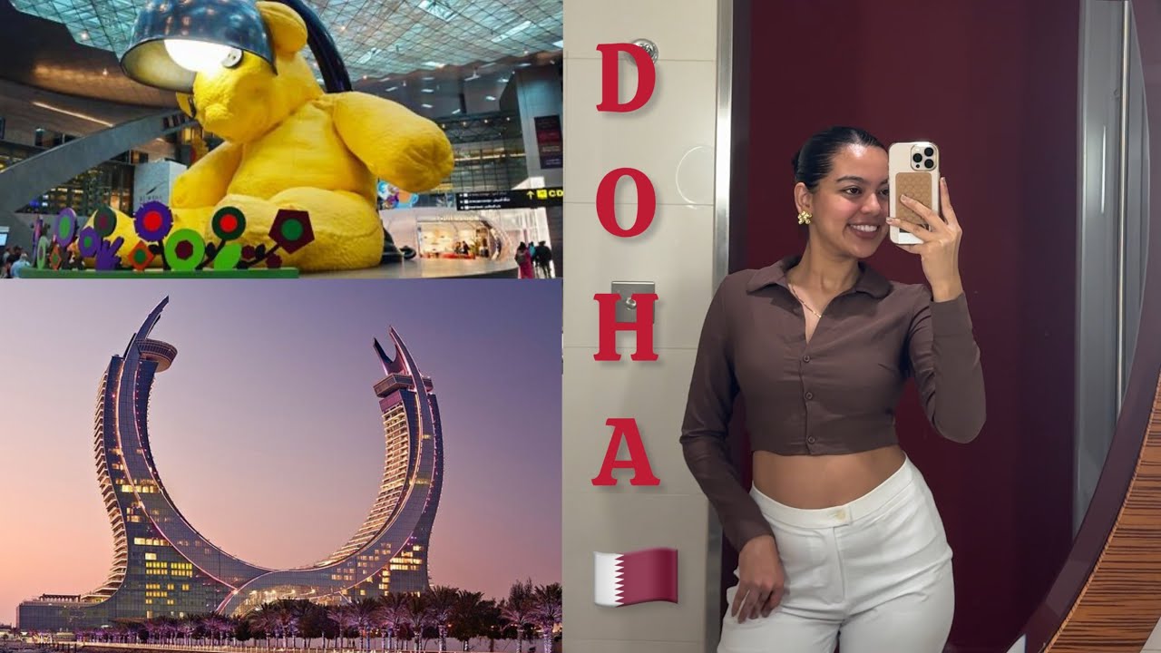 A Doha layover done right ✨From charming souks to the prettiest malls and the local markets 🤍 #doha 
