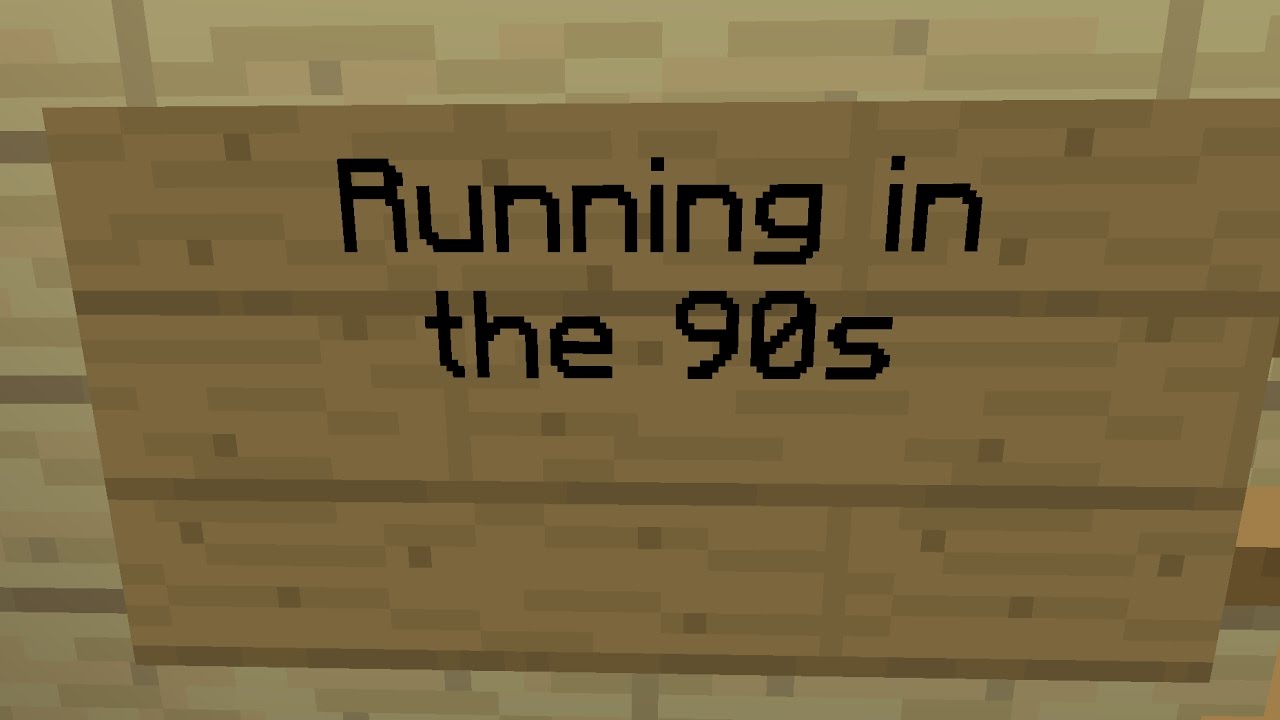 Minecraft Note Block Song - Running in the 90s