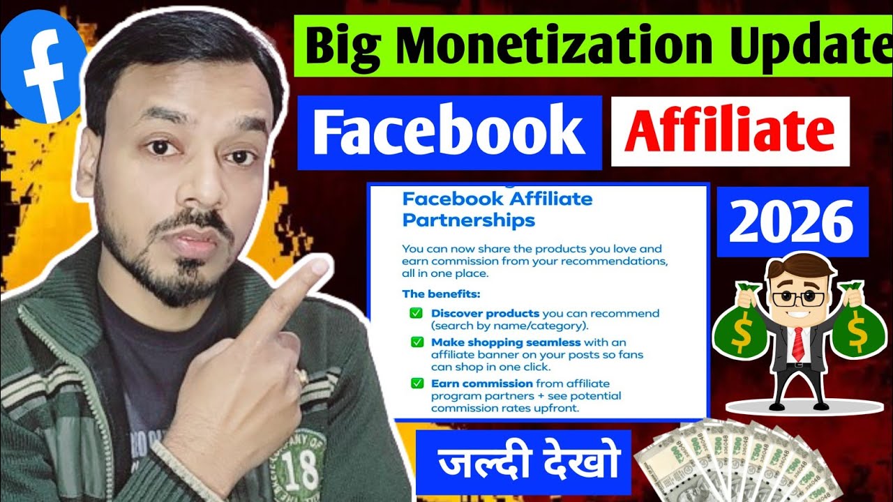 Facebook Earning New Update | Facebook Affiliate Partnerships | Facebook Monetization