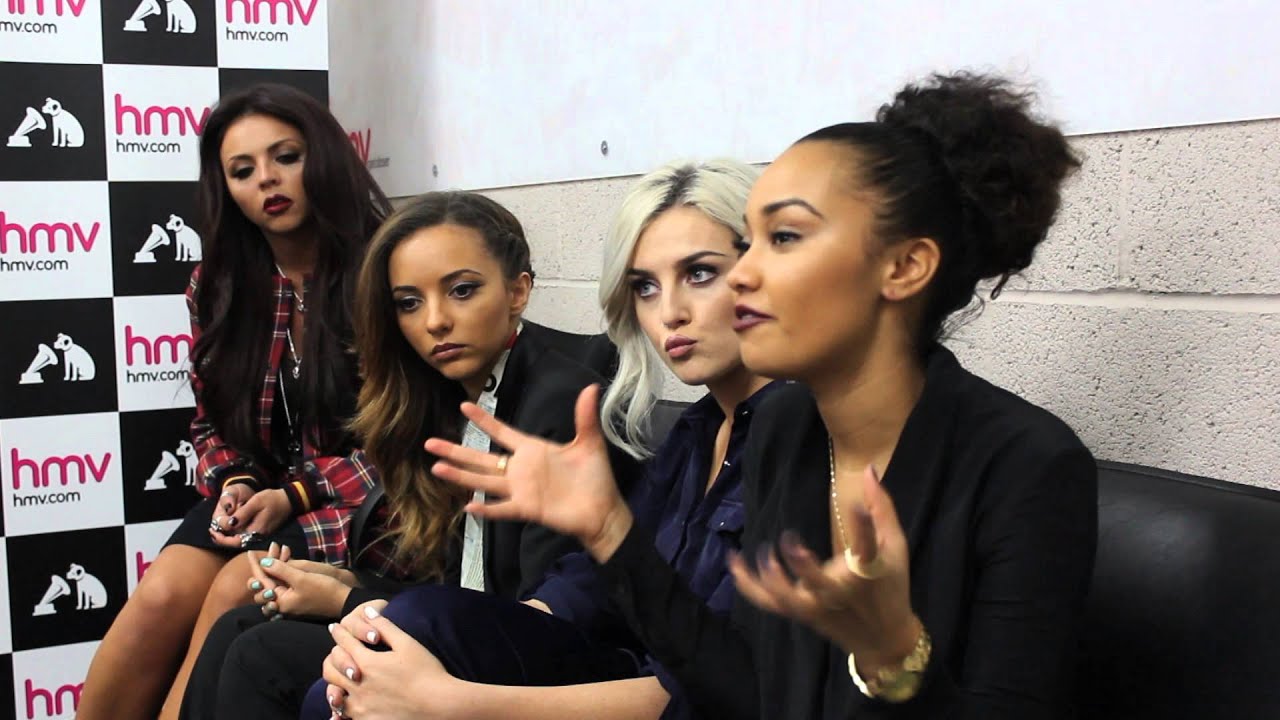 Little Mix meet fans at 150 Oxford Street