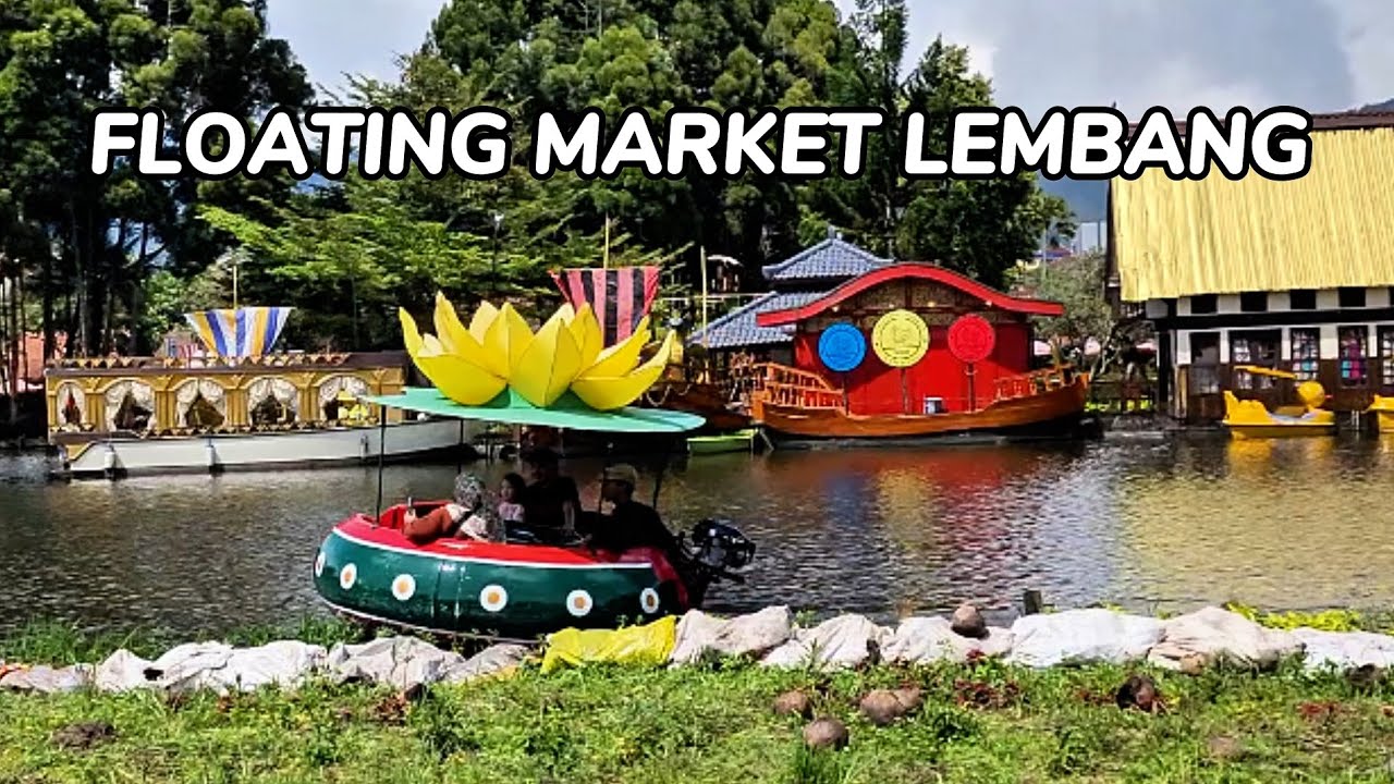 Wisata Keluarga di Floating Market Lembang