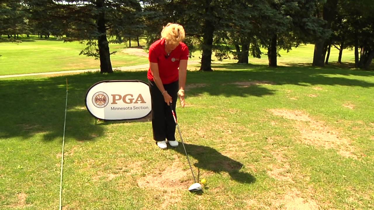 Professional Golf Tip: Hit Through the Ball - Sweeping Driver