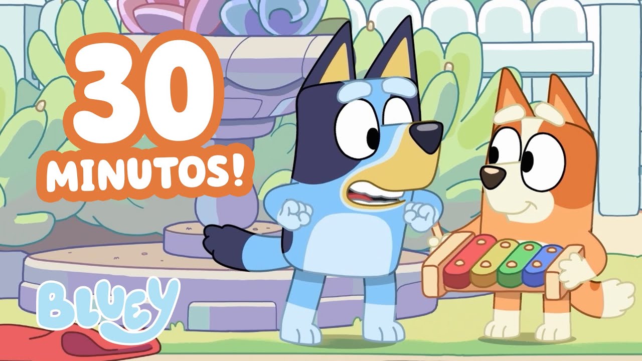 30 MINUTOS de Jogos Emocionantes da Bluey! 😄 ⭐️ | Bluey Português Brasil Canal Oficial